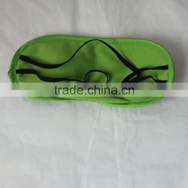 Custom Slogan Printing Green Eye Mask Eye Shade Kit photo-3