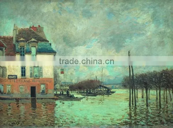 Factory Custom Paintings Landscape Oil Painting Of Ganesha photo-2