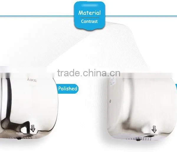 Wall Mounted Polished Stainless Steel Jet Hand Dryer photo-3