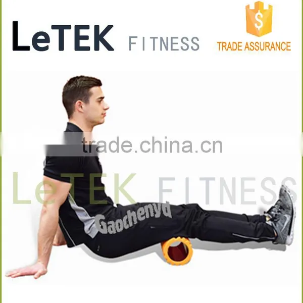Hollow EVA Foam Pilates Yoga Roller Grid Fitness Exercise Physio Gym Back Massage Tool photo-5