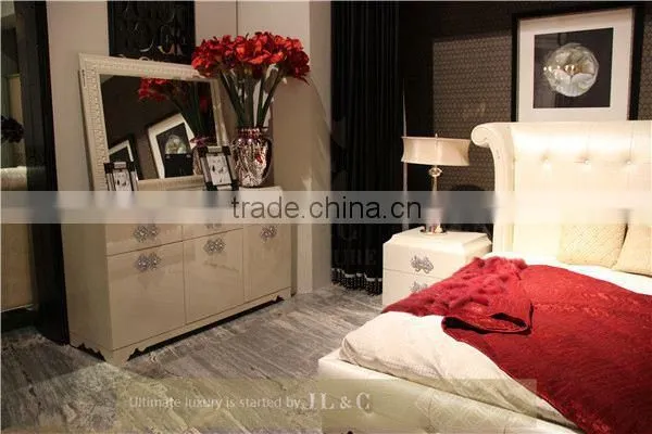 Favorites Compare Wooden European Style Dresser Drawer Brass Knobs in Bedroom From JL&C Furniture photo-4