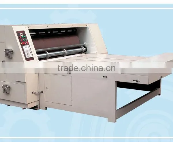 Semi-automatic Flexo Ink Printer Rotary Die Cutter Machine/corrugated Carton Box Making Price photo-2