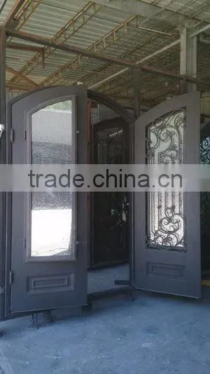 Wrought Iron Door Elegant House Wrought Iron Doors Rustless Steel Doors Buy Door From China Manufacturer Made in Xiamen,China