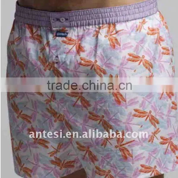 100% Cotton Men's Printed Boxers