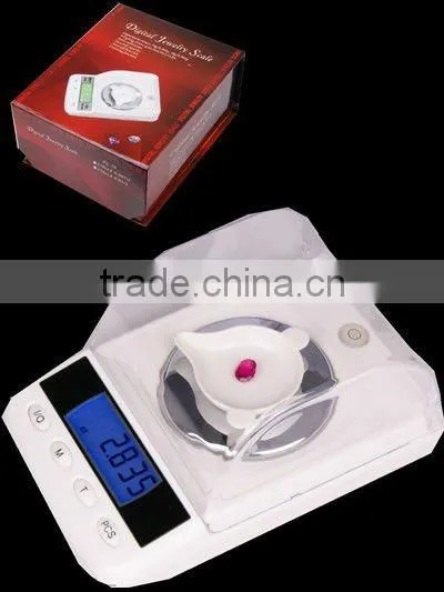 Jewelry Scale Digital Weighing Scale High Precision Pocket 250ct/0.005ct Reloading photo-2