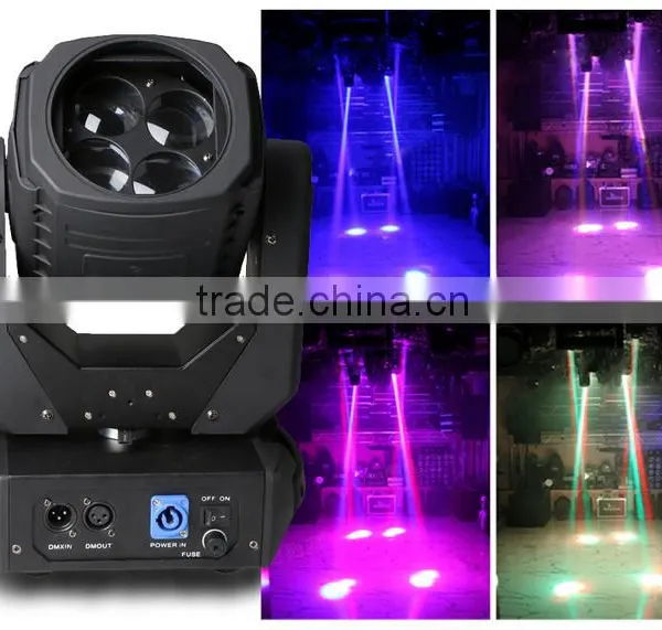 2016 Professional Stage Night Club 4pcs*25W LED Moving Head Beam Light photo-2