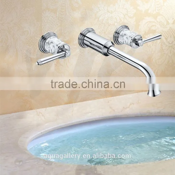 Andrew Wall Mounted Chrome Brass Bath & Shower Faucet photo-4