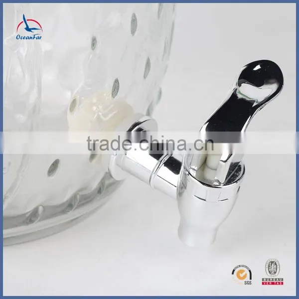4L Hot Sale Beverage Glass Jar Owl Shape Cup Glass Dispenser photo-3