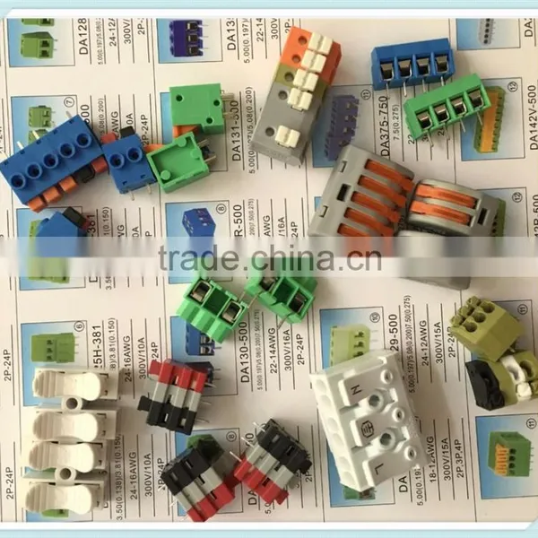 3.5mm Pluggable Pcb Terminal Block 3.5mm 3.81mm Pitch 2 3 4 5 6 7 8 9 10 12 1 Electric Connectors With UL UDE CE CQC Certificate photo-6