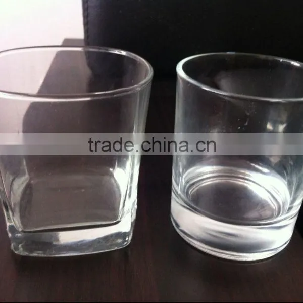 Square Corner Heavy Bottom Whiskey Glass Whiskey Sctoch Glass photo-3