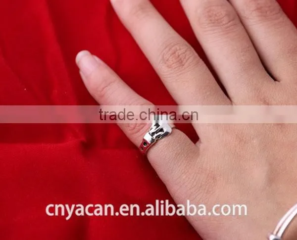 Latest Model 925 Sterling Silver Vintage Simple Finger Ring photo-2