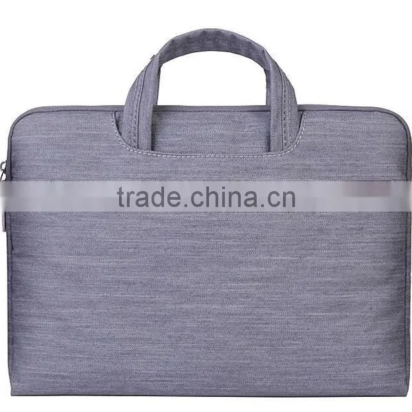 Customize Hot Selling Denim Computer Messenger Pouch Tote Case 15.4" 15.6" Laptop Shoulder Bag For HP photo-5