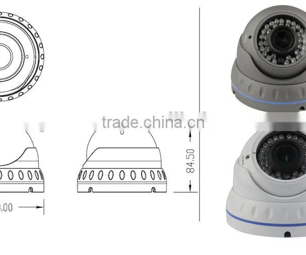 Auto Zoom Cctv Camera Auto Tracking Vandalproof ir Dome Camera photo-3