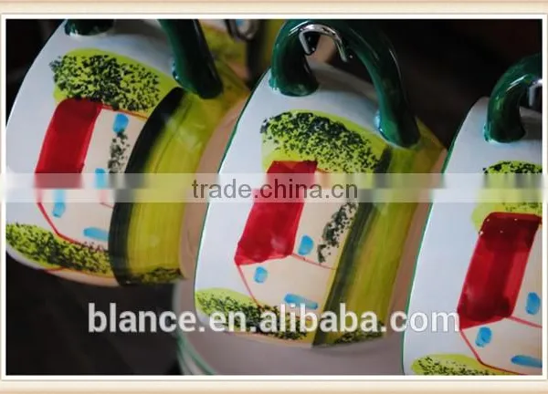 Ceramic Hand Painted Coffee Mug in Painting Design photo-3