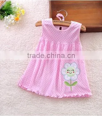 Baby Girls Lovely Summer Sleeveless Dress photo-3