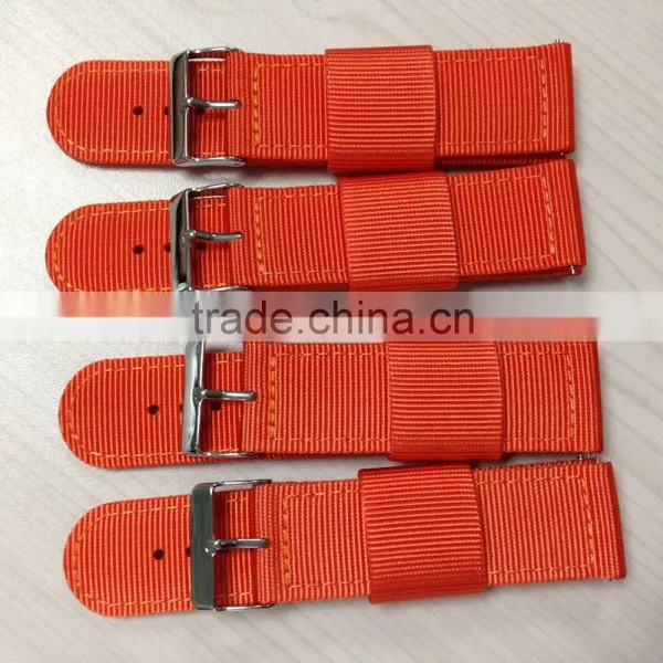 Solid Color 2 Piece Quick Release Watch Nylon Strap photo-6