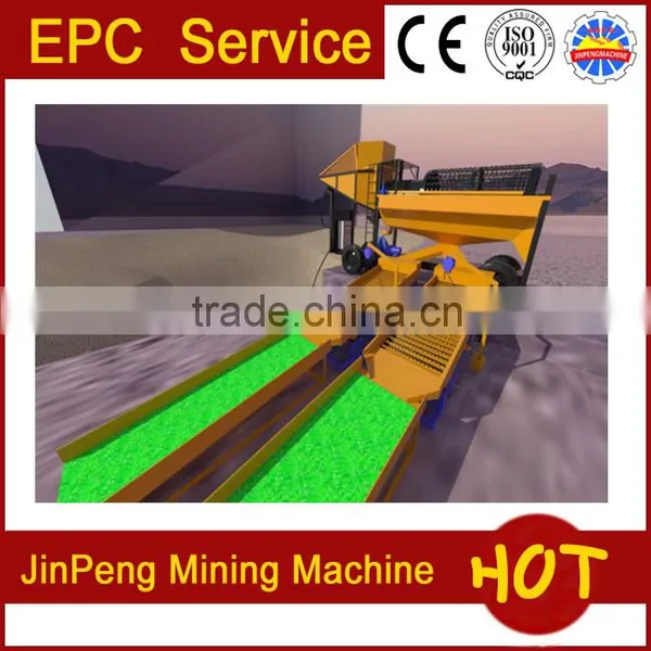 Mining Beneficiation Placer Gold Mining Equipment and Spare Parts