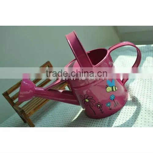 Circular Tinplate Watering Can / Planter Shower /Watering Pot photo-4