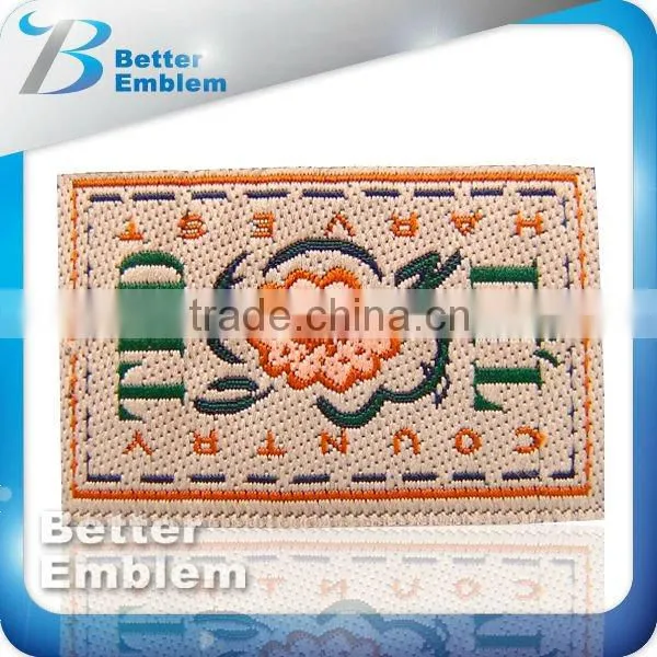 High Density Woven Garments Label for Clothing photo-5