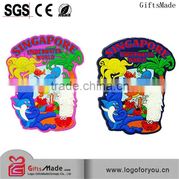 Sinagpore Hellas Resin Souvenir Fridge Magnet photo-2