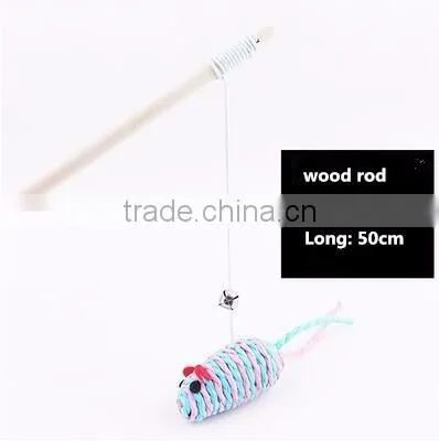 QQGY Telescoping Fishing Cat Rod , Funny Cat Teaser Toys photo-4
