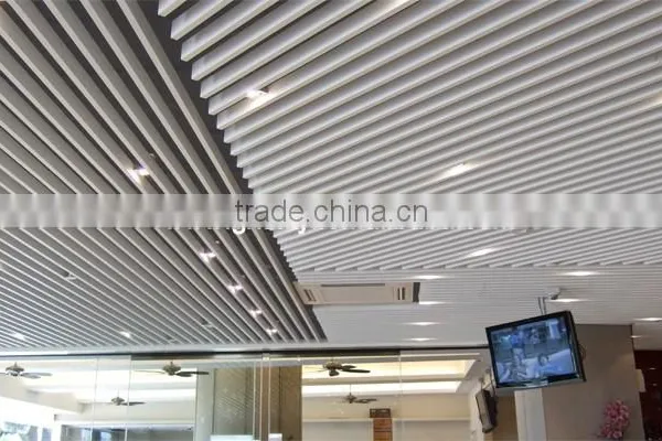 Incredible Fashion Aluminum Baffle Ceiling photo-6