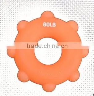 Newest Wholesale High Quality Exercise Equipment Colorful Eco-friendly Silicone Massage Gripping Ring photo-2