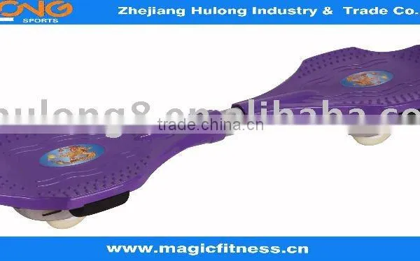 Wave Board (Deck Material: Aluminum . 2wheels Skateboard)