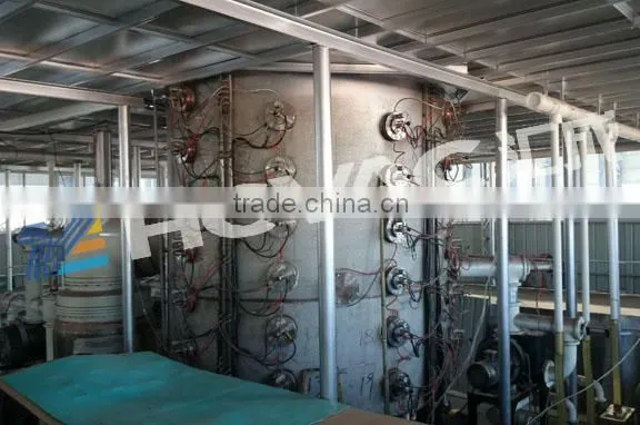 Stainless steel sheet ion plating machine/titanium gold plating machine for pipe/pvd plating system