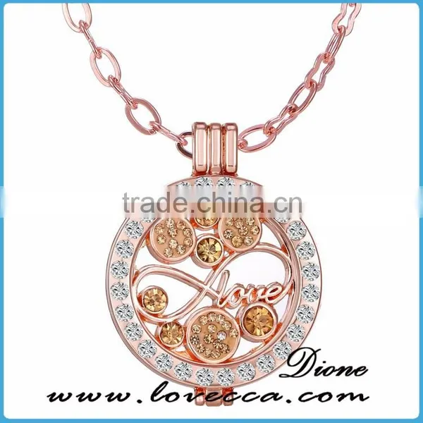 DIY Jewelry Gold Crystal 60cm Long Chain Coin Necklace photo-3