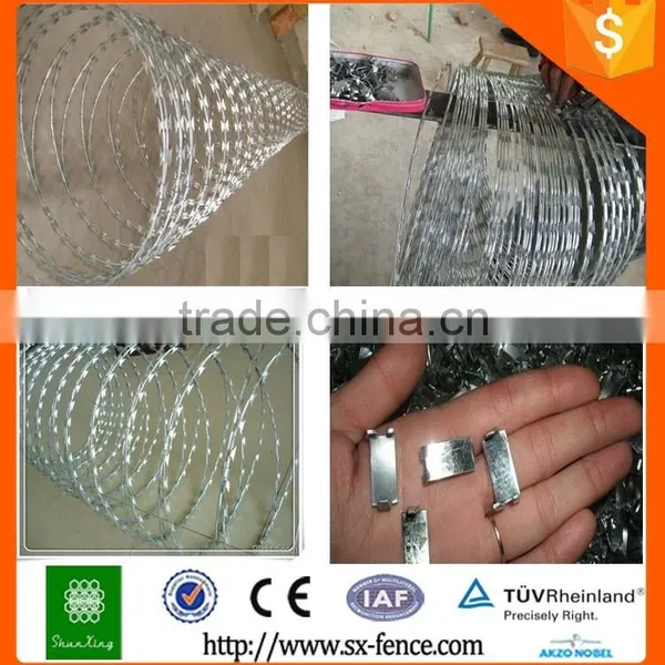 China Razor Barbed Wire/Hot Dipped Galvanized Razor Barbed Wire for Sale!!! photo-4