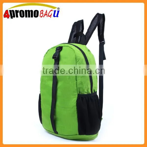 2016 Hot Sale Folding Backpack Foldable Polyester Bag photo-2