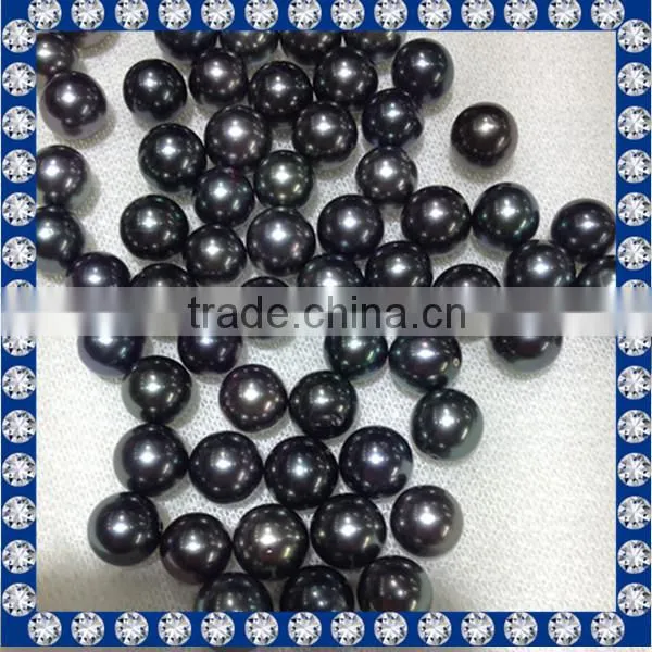 10-11mm AA Black Tahiti Loose Black Pearl