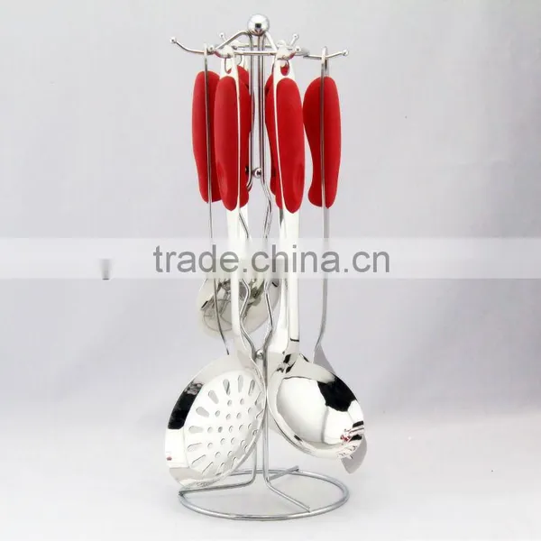 silicone handle kitchen utensil