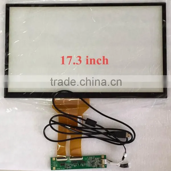 Projected Capacitive Touch Panel 17.3'' Waterproof Touch