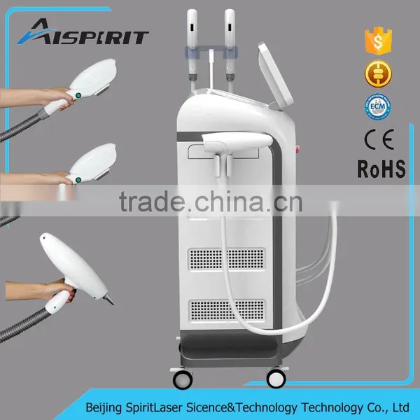 SHR/E-light/ ND YAG Laser Multifunctional Machine for Beauty Spa