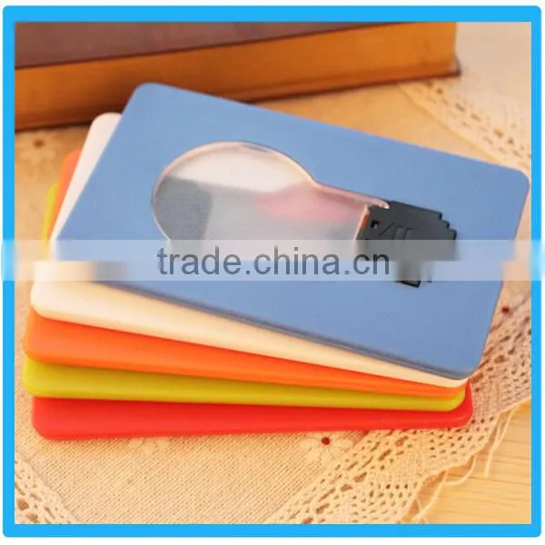 Customized Plastic Promotional Gifts Pocket Lights Portable LED Credit Card Lights photo-2
