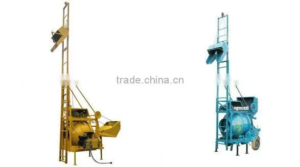 Shengya Brand SY-JZR350 Concrete Mixer With Lift up to 18 Meter Cement Blender for Brick Machine/electric Pole Machine photo-2