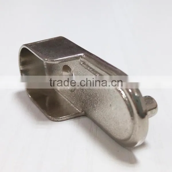 Nickel Plated Hanging Rail Wardrobe Tube Bracket Holder photo-5