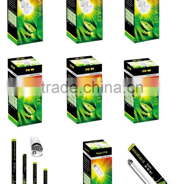 UVB LampsHigh Quality 2.0 5.0 10.0 26W Spiral Compact Fluorescent Reptile UVB Lamp photo-2