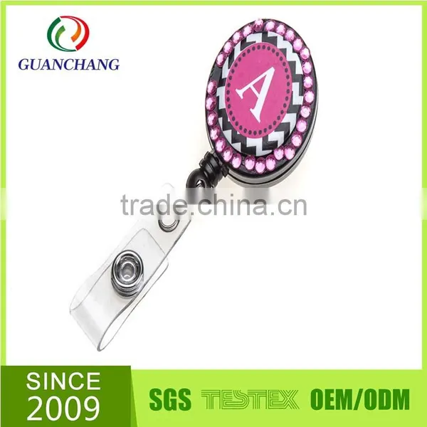 Customized Color Printing Plastic Retractable Badge Reel photo-4