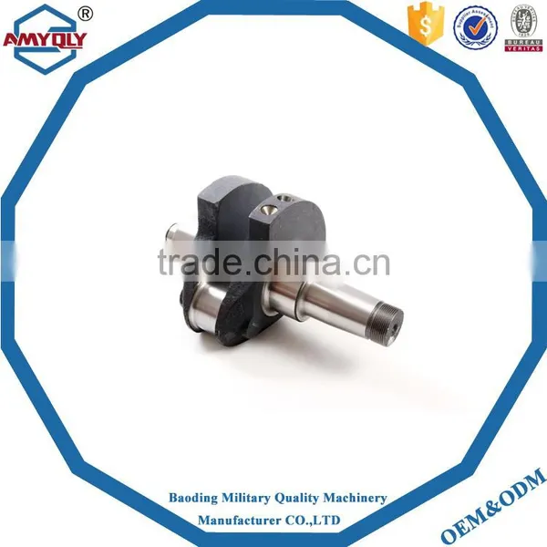Crankshaft Single Cylinder Diesel Engine ZS1125 Spare Parts