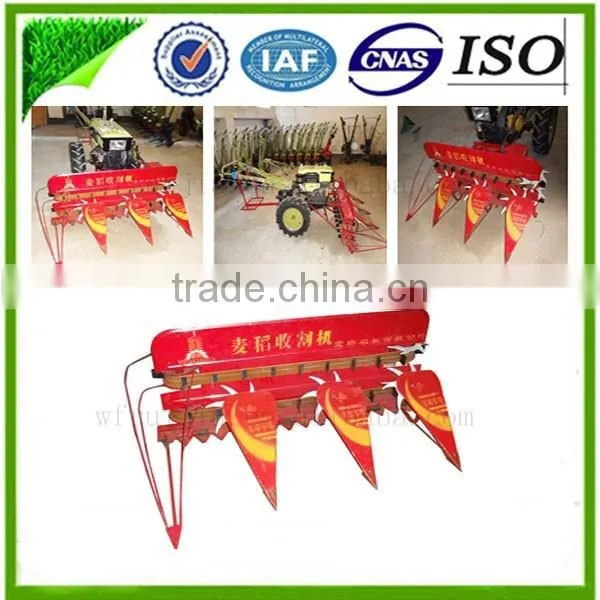 Shandong China Factory Diesel Power Tiller 1200MM,1300MM,1500MM Rice &Wheat Mini Harvester photo-4