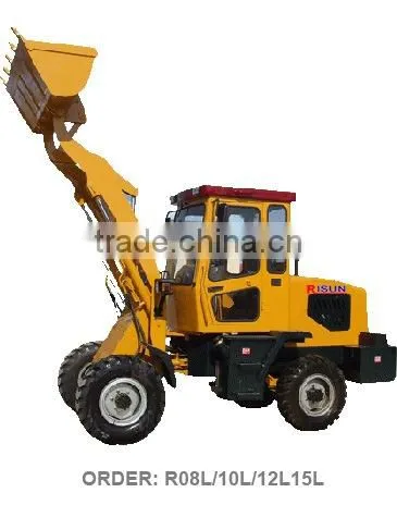 Small Wheel Loader ZL10 Single Cylinder Engine Compact Structure Farm & Construction Usage Lowest Price