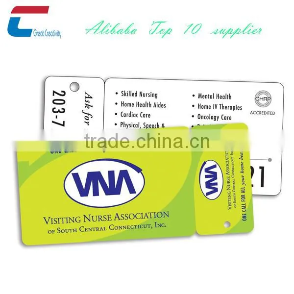 Customerized Promotion Triple PVC Breakaway Combo Card With QR Code/Bar Code photo-5