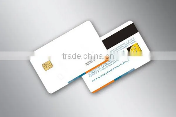 0.84MM Thickness CR80 SLE 5542 Chip Smart Rewritable Contact Card photo-2