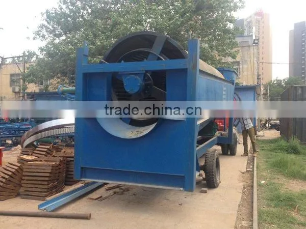 Mobile Sand Washing Stone Drum Separation Screen photo-5