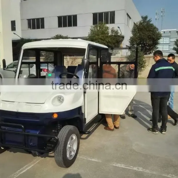 2016 New Style 4 Seat Electric Car 4kw 48V Golf Cart,sightseeing Car photo-4