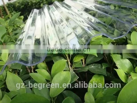 Polycarbonate pc Plastic Corrugated Roofing Sheet photo-3