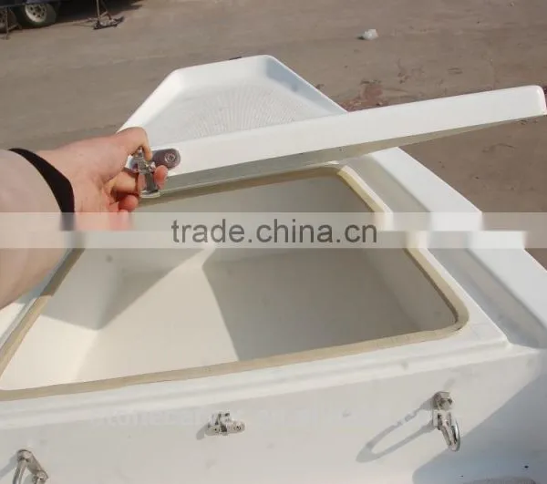 China Cheap 5.8m 19ft Fiberglass Bottom Inflatable Rib Boat photo-4